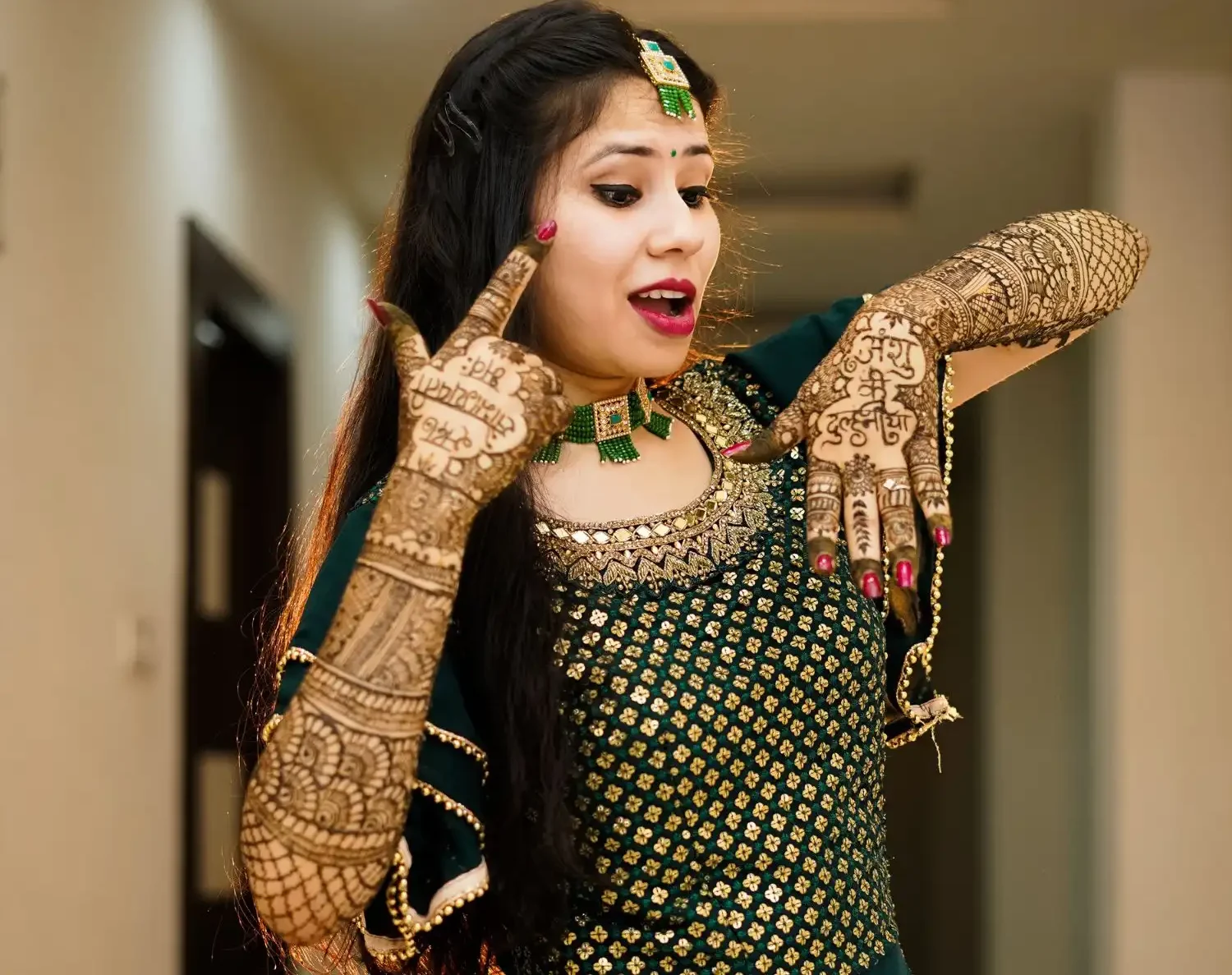 Bridal Makeup And Mehndi